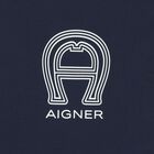 Baby Boys Navy Blue & White Logo Nest, 3, hi-res