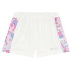 Girls Ivory Logo Fontane Shorts, 1, hi-res