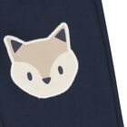 Younger Boys White, Green & Navy Blue Fox Tracksuit ( 3 Piece ), 1, hi-res