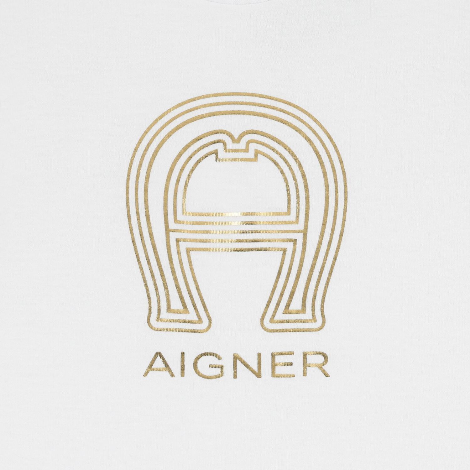 تيشيرت أولاد بالشعار باللون الأبيض, 1, hi-res