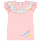 طقم ليغنز باللون الزهري والأبيض, 1, hi-res