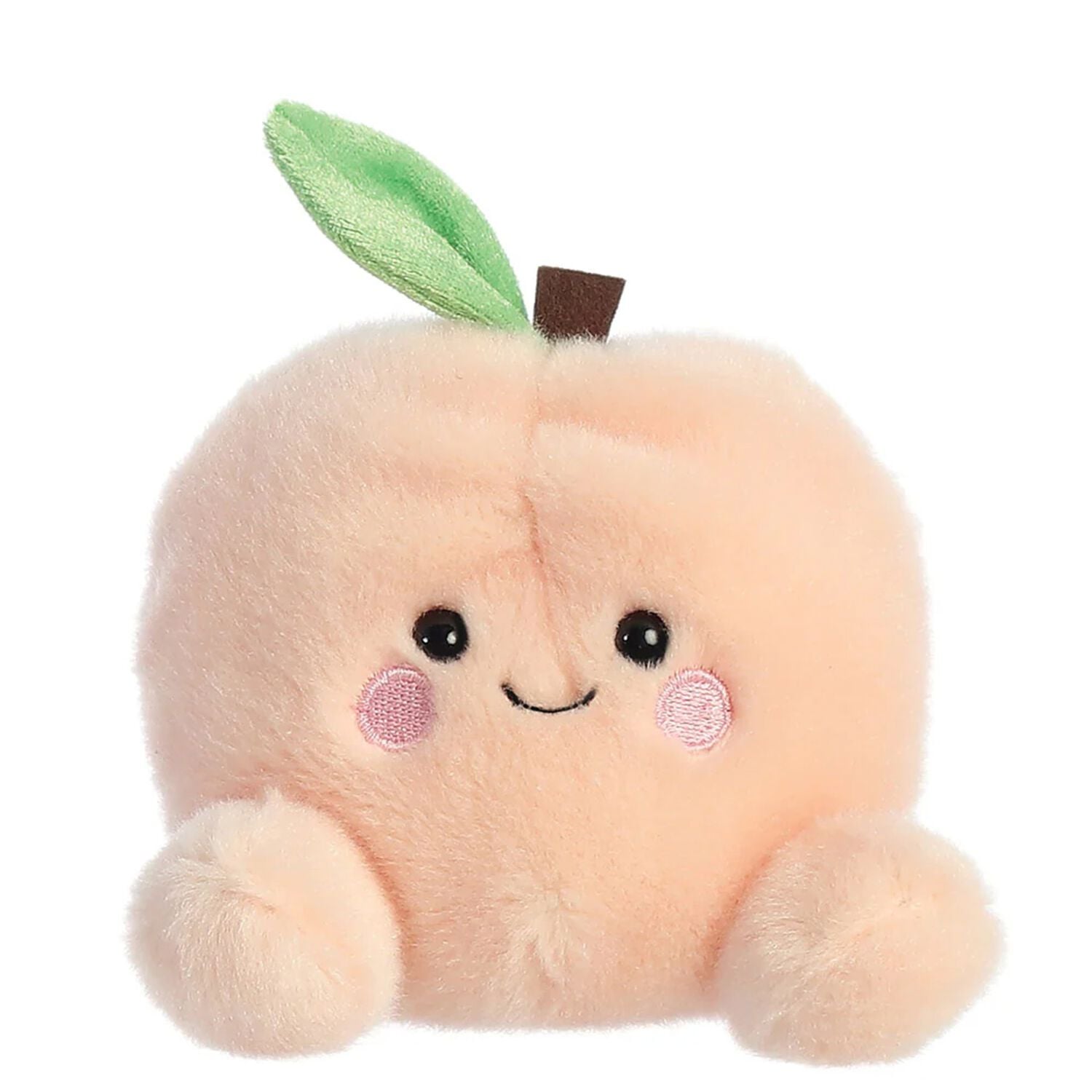 Girls Pink Palm Pals Mellow Peach Soft Toy ( 13cm ), 1, hi-res