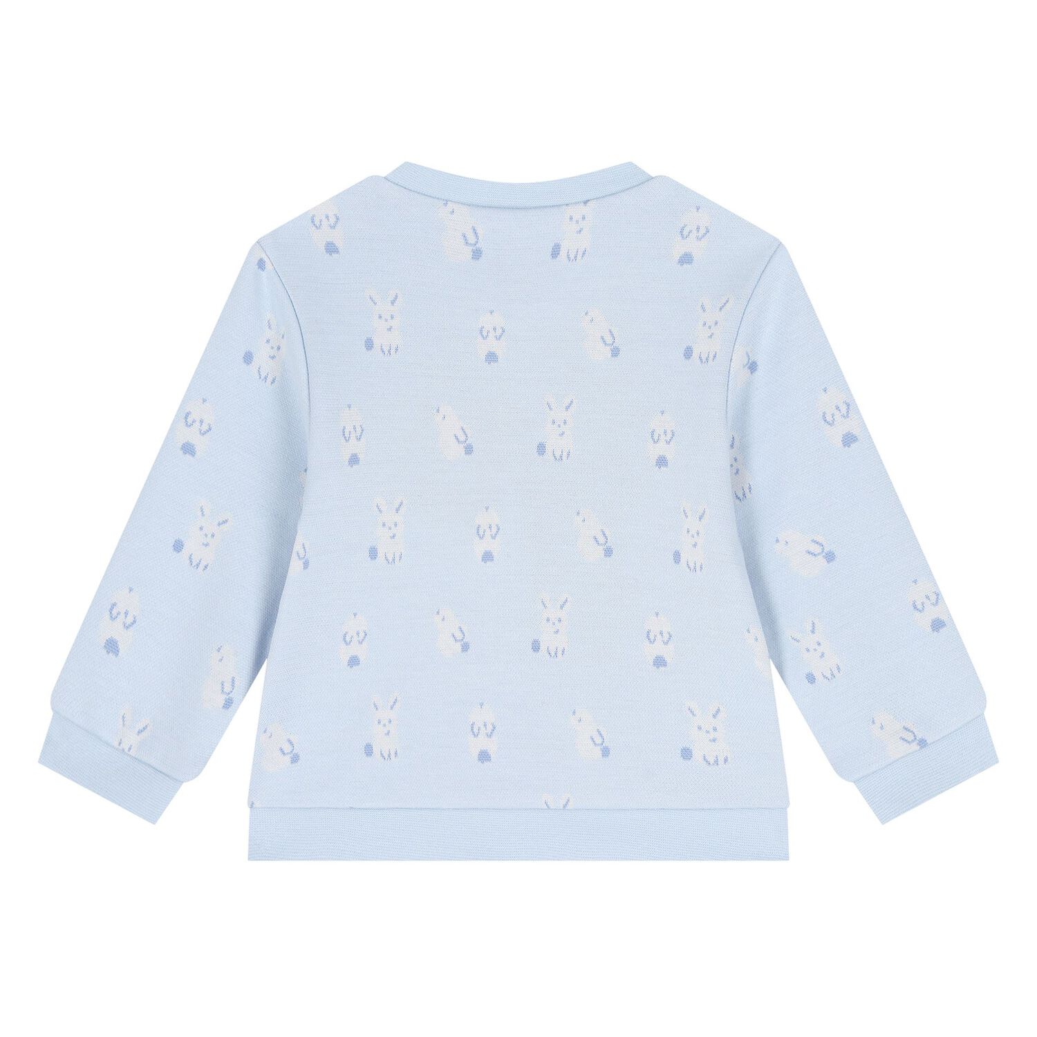 Baby Boys Blue & Ivory Tracksuit Set ( 3 Piece ), 1, hi-res