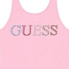 ملابس سباحة باللون وردية بشعار للبنات, 1, hi-res