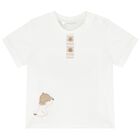 طقم شورت أولاد قطن باللون الأبيض والبيج (قطعتين) , 2, hi-res