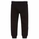 Boys Black Logo Joggers, 2, hi-res