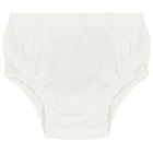 طقم فستان بنات شيفون  جاكار  باللون العاجي, 1, hi-res