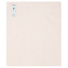 بطانية بالشعار باللون العاجي و الوردي , 1, hi-res