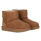 Younger Chestnut Brown Classic Mini II Suede Boots, 2, hi-res