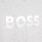 Boys Grey Logo T-Shirt, 4, hi-res