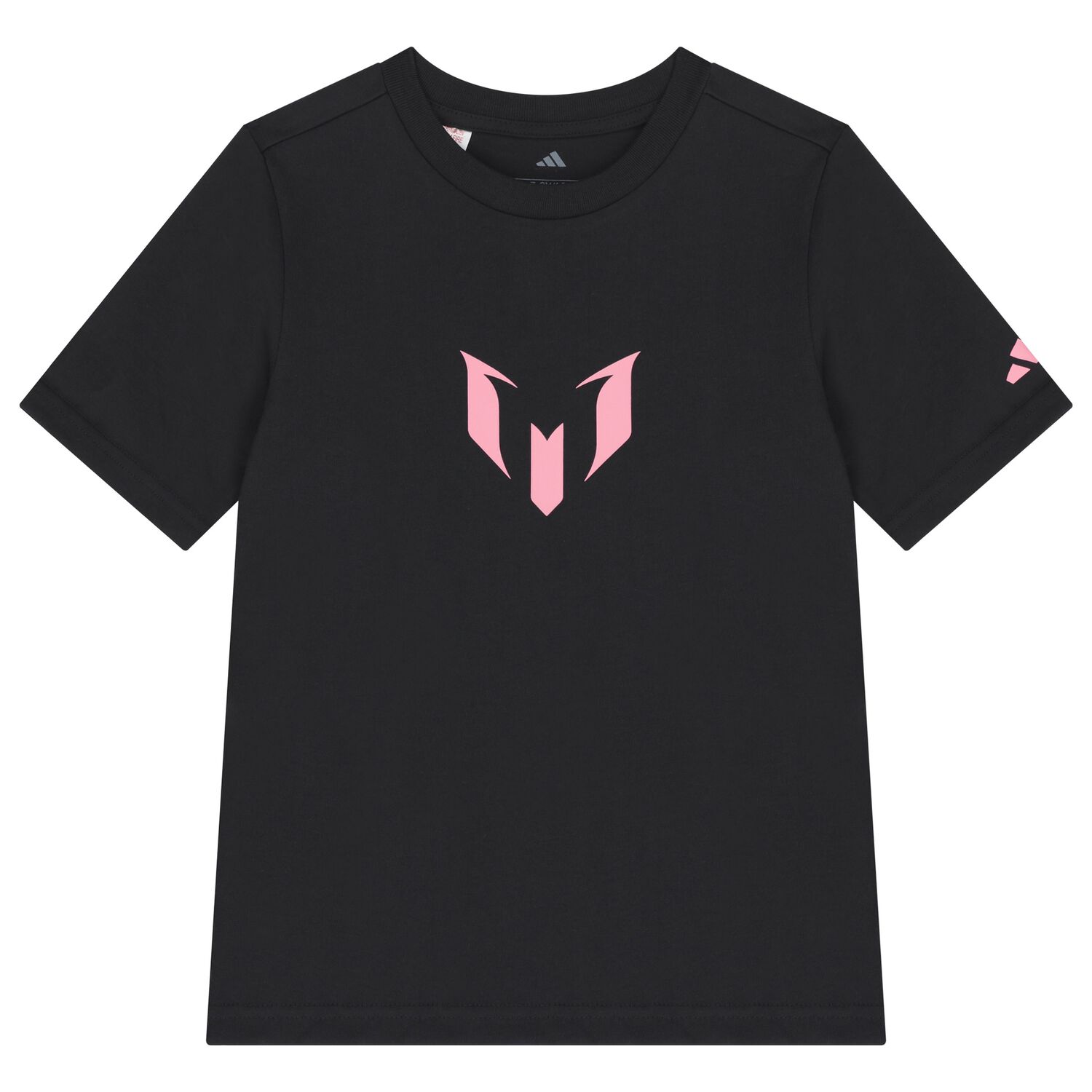 Black & Pink Messi Logo T-Shirt, 1, hi-res