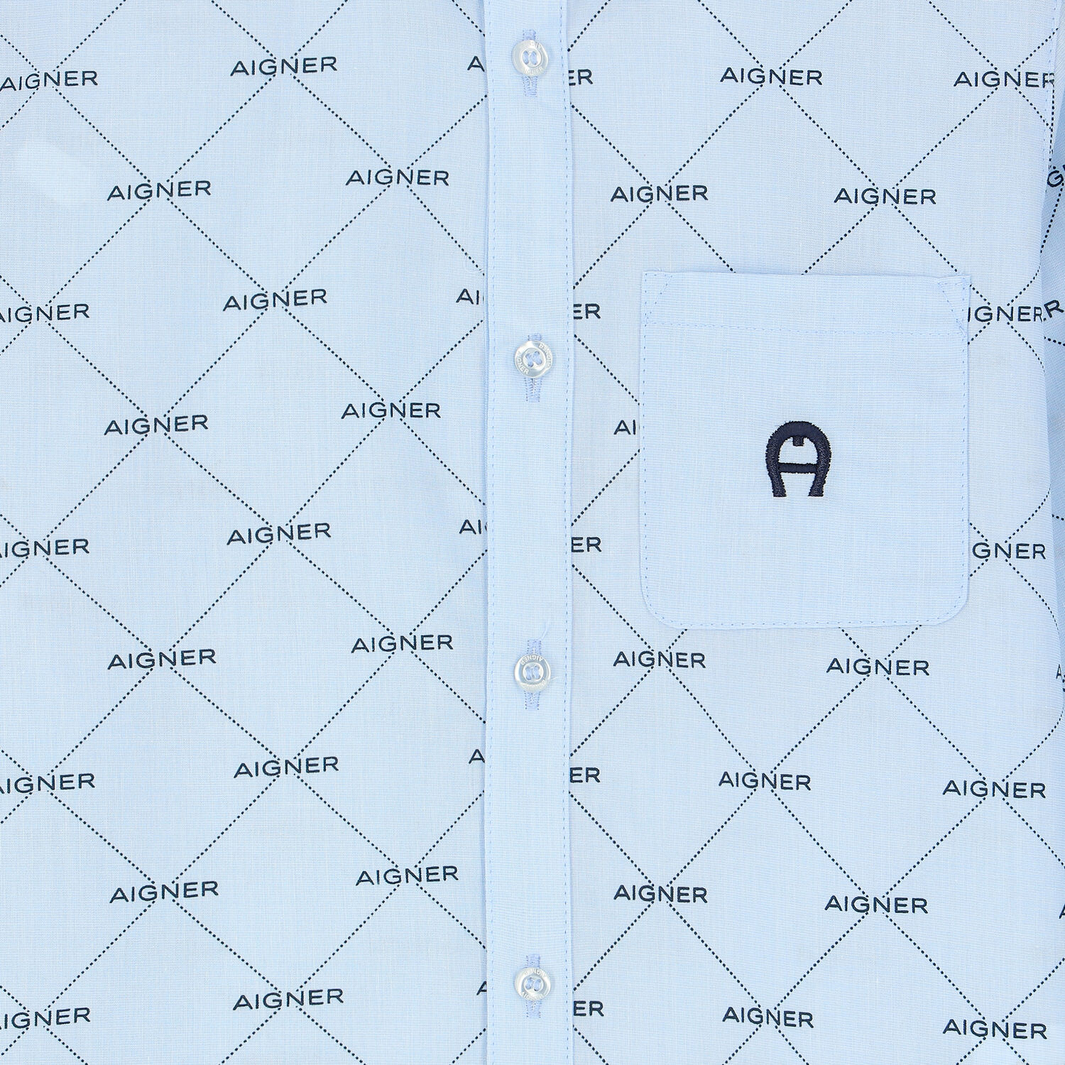 Boys Blue Logo Shirt, 1, hi-res image number null