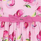 فستان الكرز الوردي للبنات الصغيرات, 1, hi-res