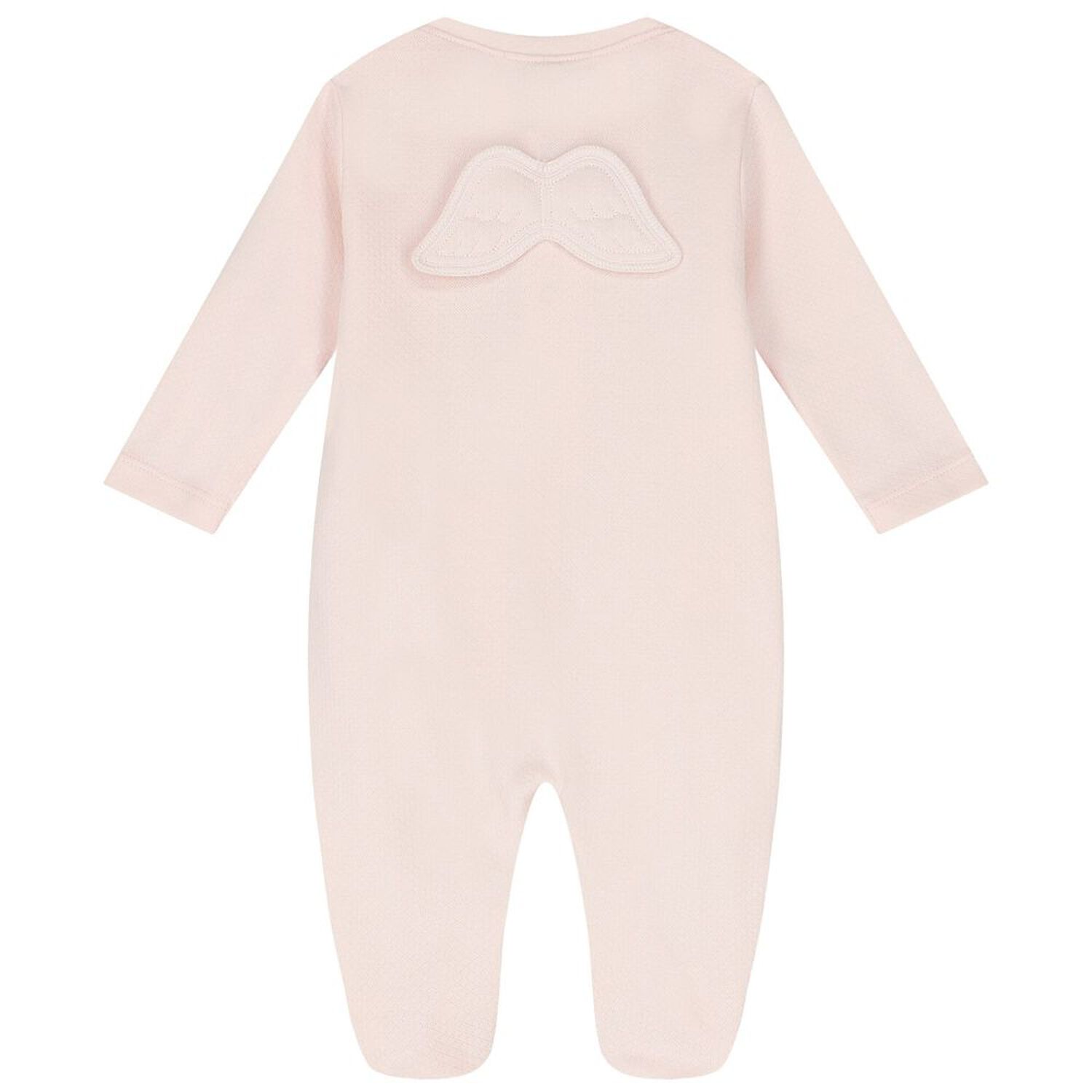 Pink Angel Wings Babygrow, 3, hi-res image number null