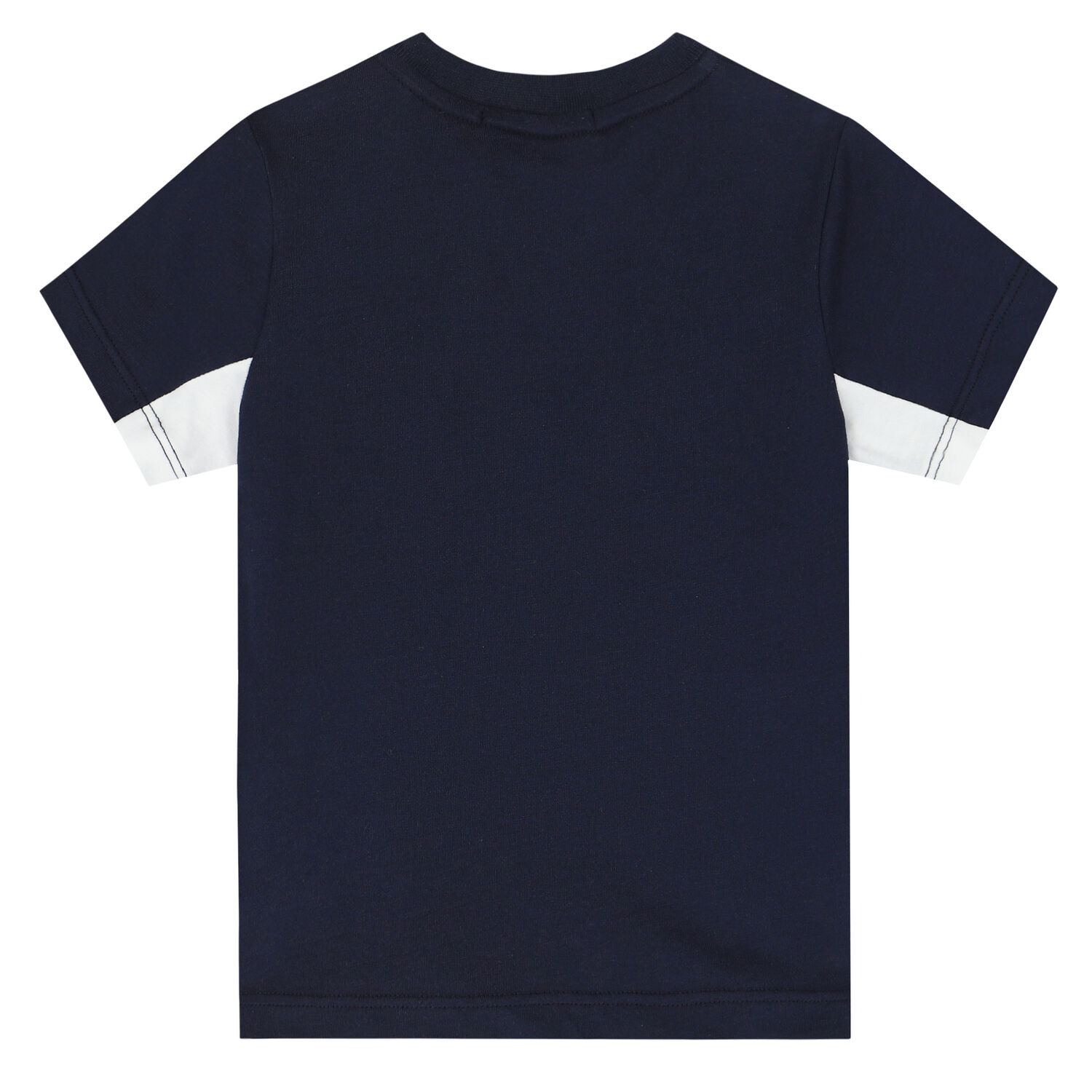 تيشيرت بالشعار باللون الكحلي للأولاد , 2, hi-res