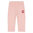 Younger Girls Pink Logo Tracksuit, 1, hi-res