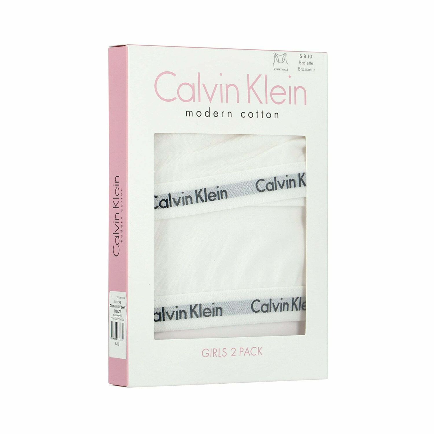 صدرية باللون الابيض للبنات (قطعتين), 1, hi-res