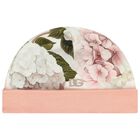 Baby Girls Ivory & Pink Floral Logo Babygrow Gift Set, 1, hi-res