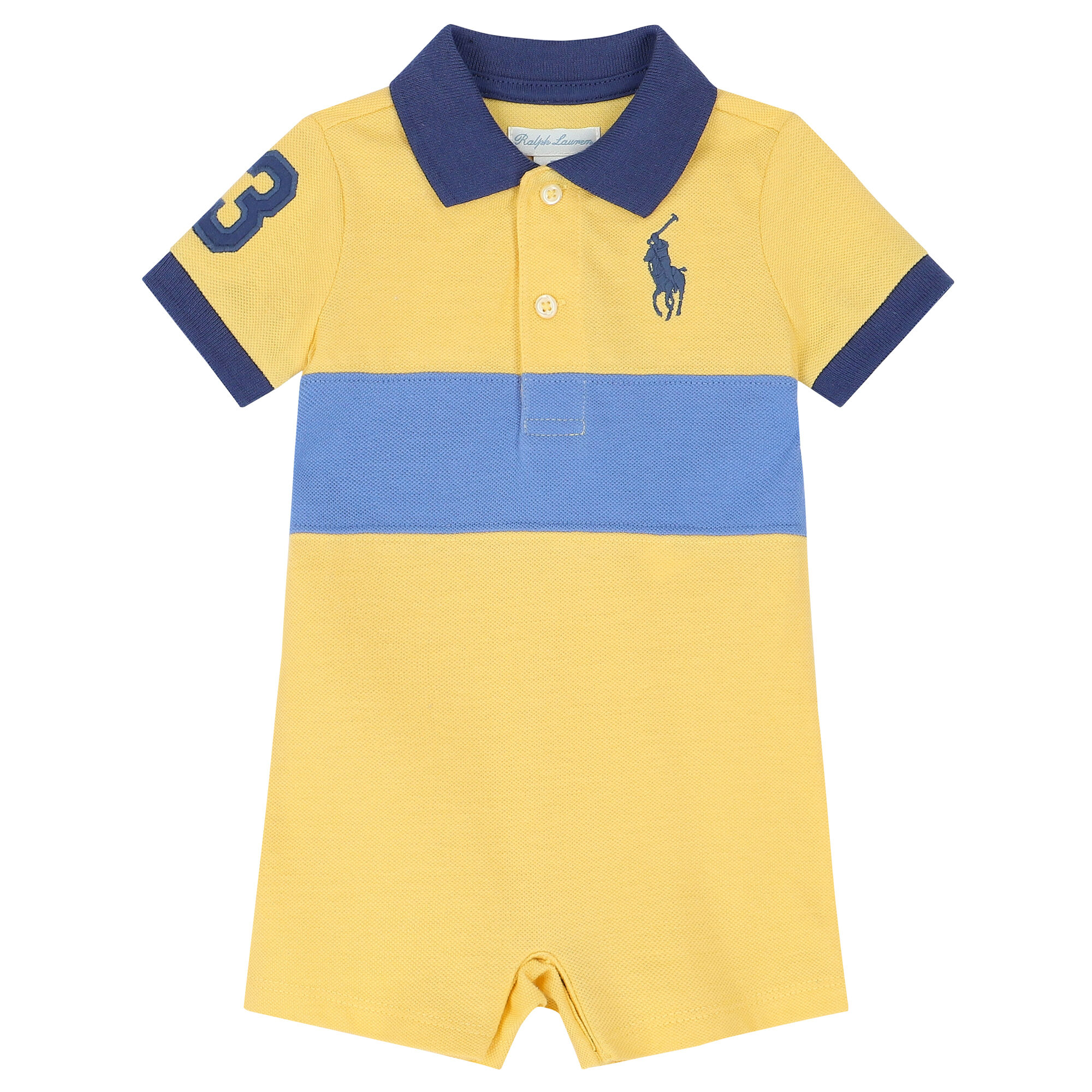 Baby boy polo best sale romper