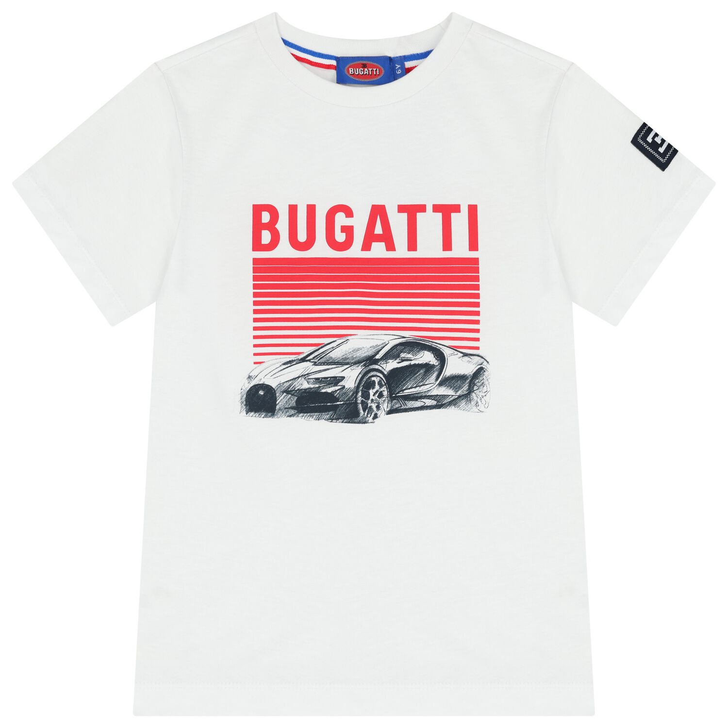 Boys White Logo T-Shirt, 2, hi-res