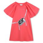 Girls Pink Bag Dress, 2, hi-res