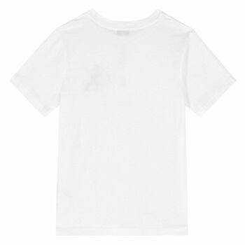 Boys White Logo T-Shirt