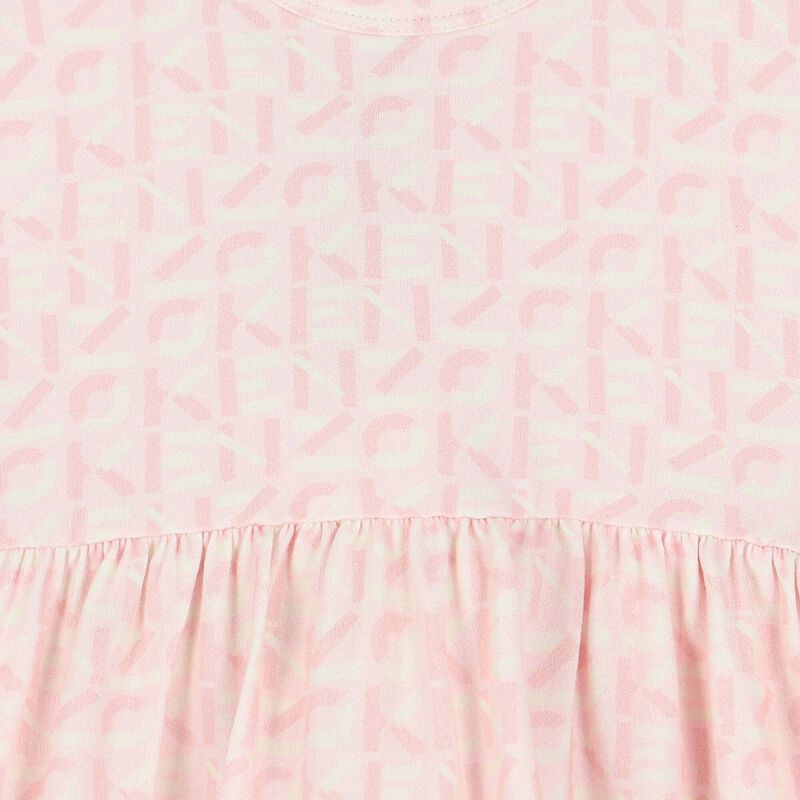 فستان بالشعار باللون الوردى, 1, hi-res image number null