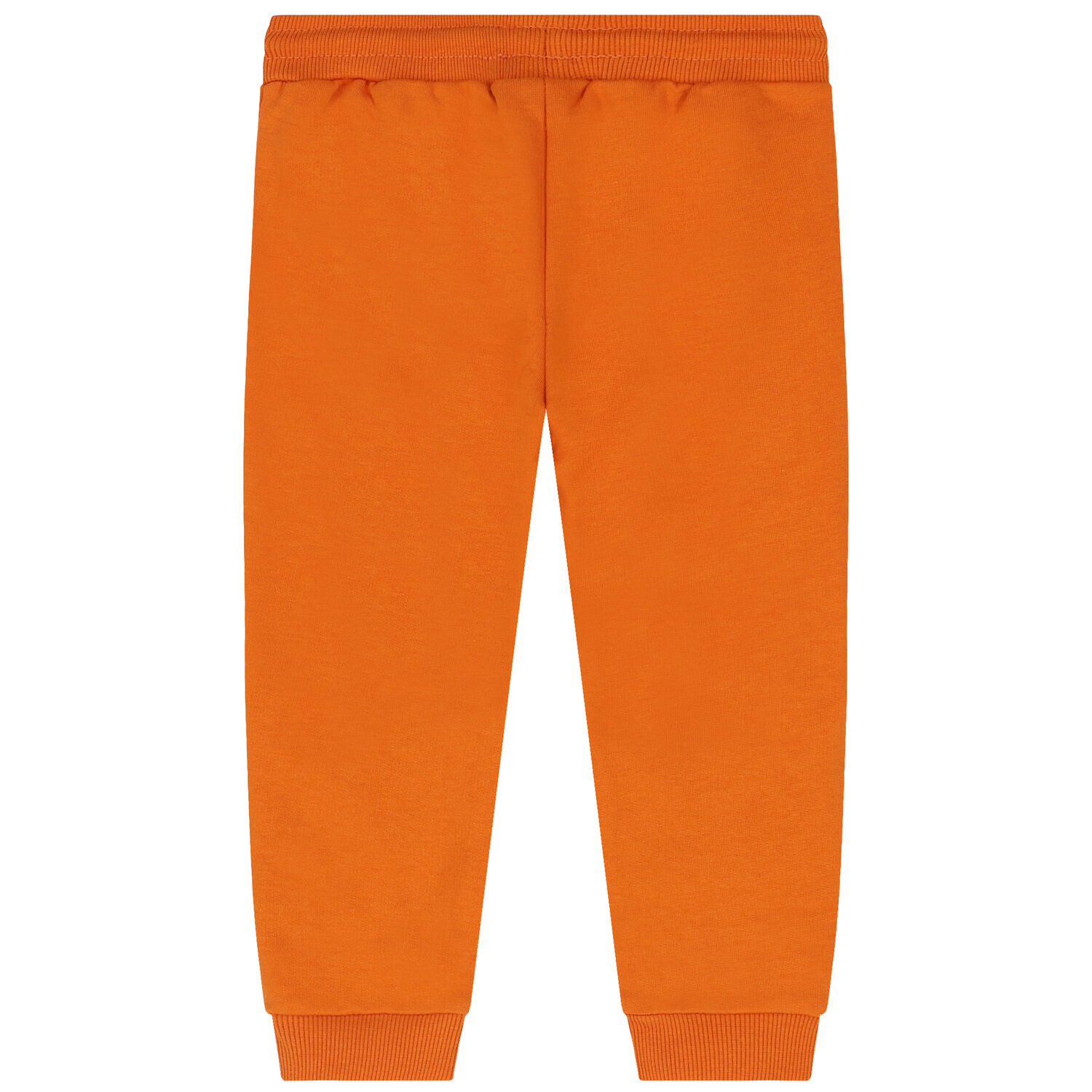 Younger Boys Ivory, Orange & Navy Blue 3 Piece Tracksuit, 1, hi-res