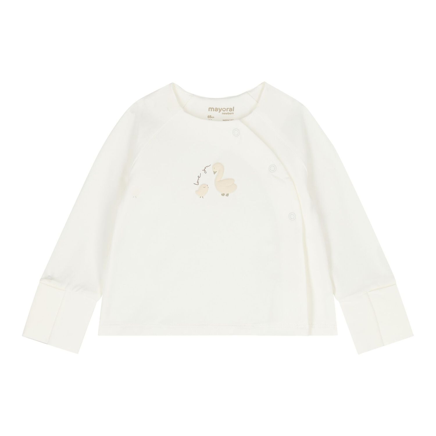 White & Beige 2 Piece Babygrow Set, 3, hi-res