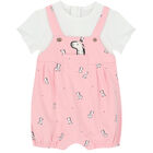 طقم رومبير باللون الأبيض والزهري للبنات, 1, hi-res