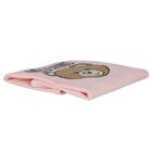 بطانية أطفال بشعار تيدي بير باللون الوردي للفتيات, 4, hi-res