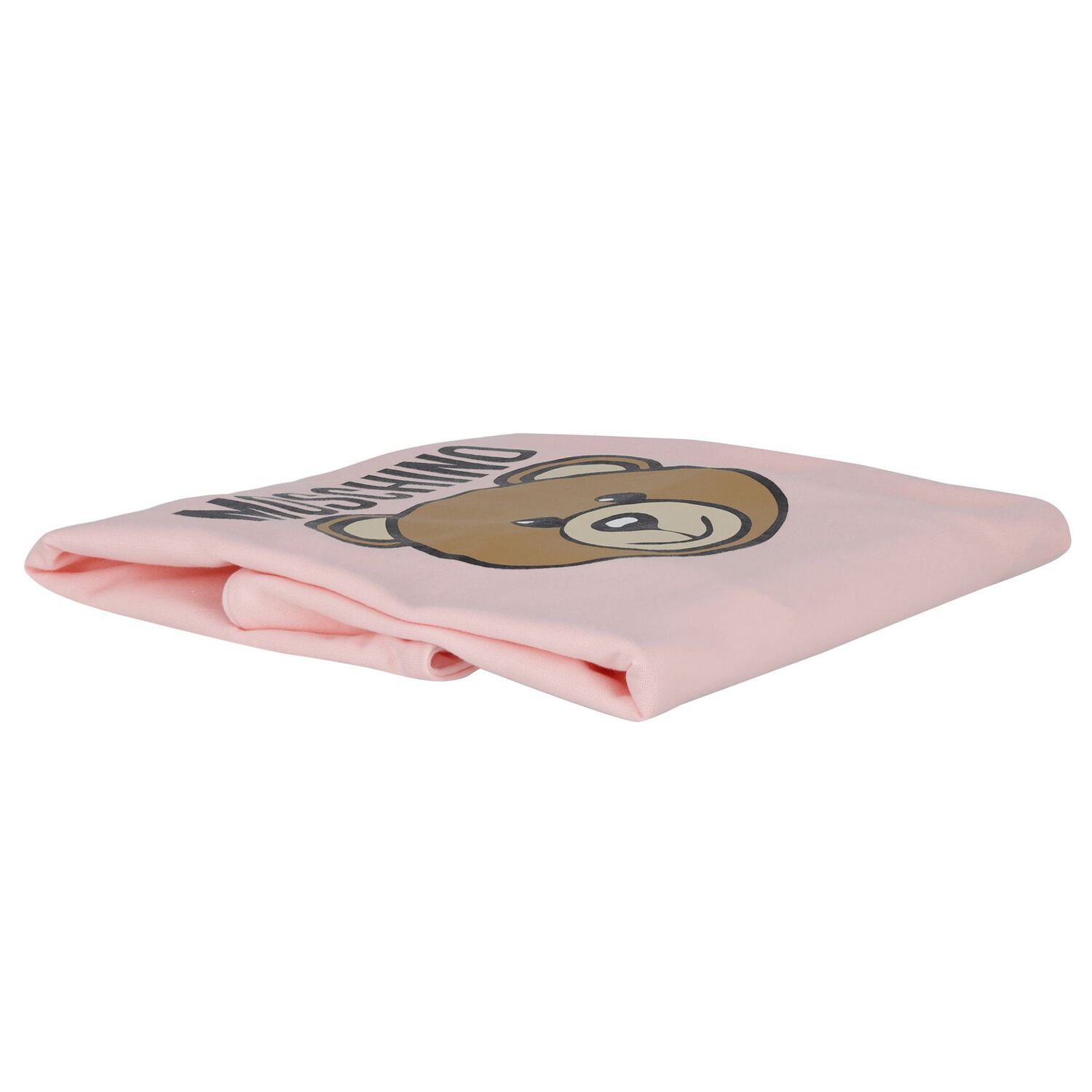 بطانية أطفال بشعار تيدي بير باللون الوردي للفتيات, 4, hi-res