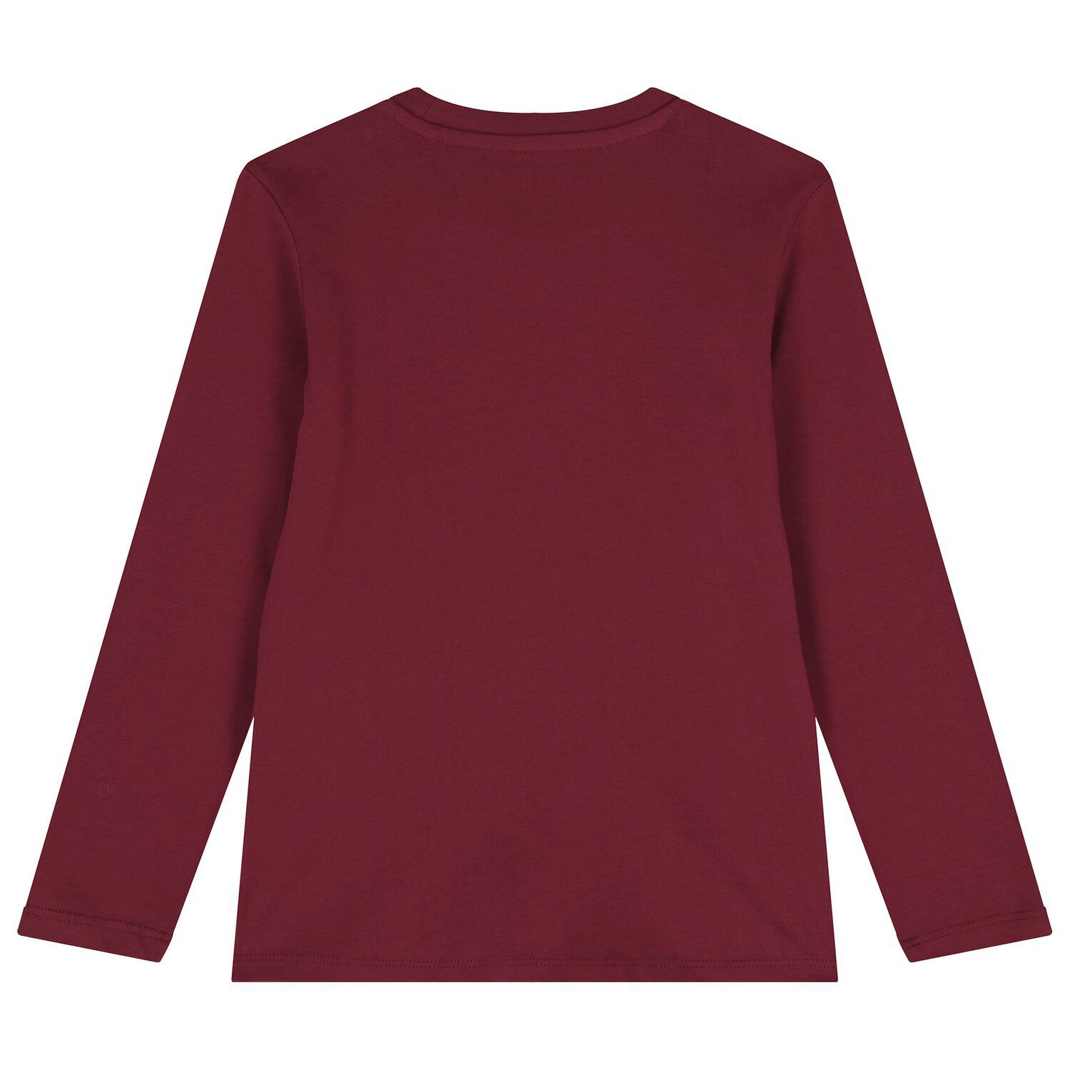 Boys Red Teddy Bear Long Sleeve Top, 3, hi-res image number null