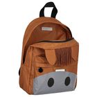 Boys Brown Horse Backpack, 1, hi-res