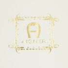 Baby Girls Ivory & Gold Logo Blanket, 1, hi-res