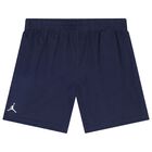 Boys White & Navy Blue Jordan Shorts Set, 3, hi-res