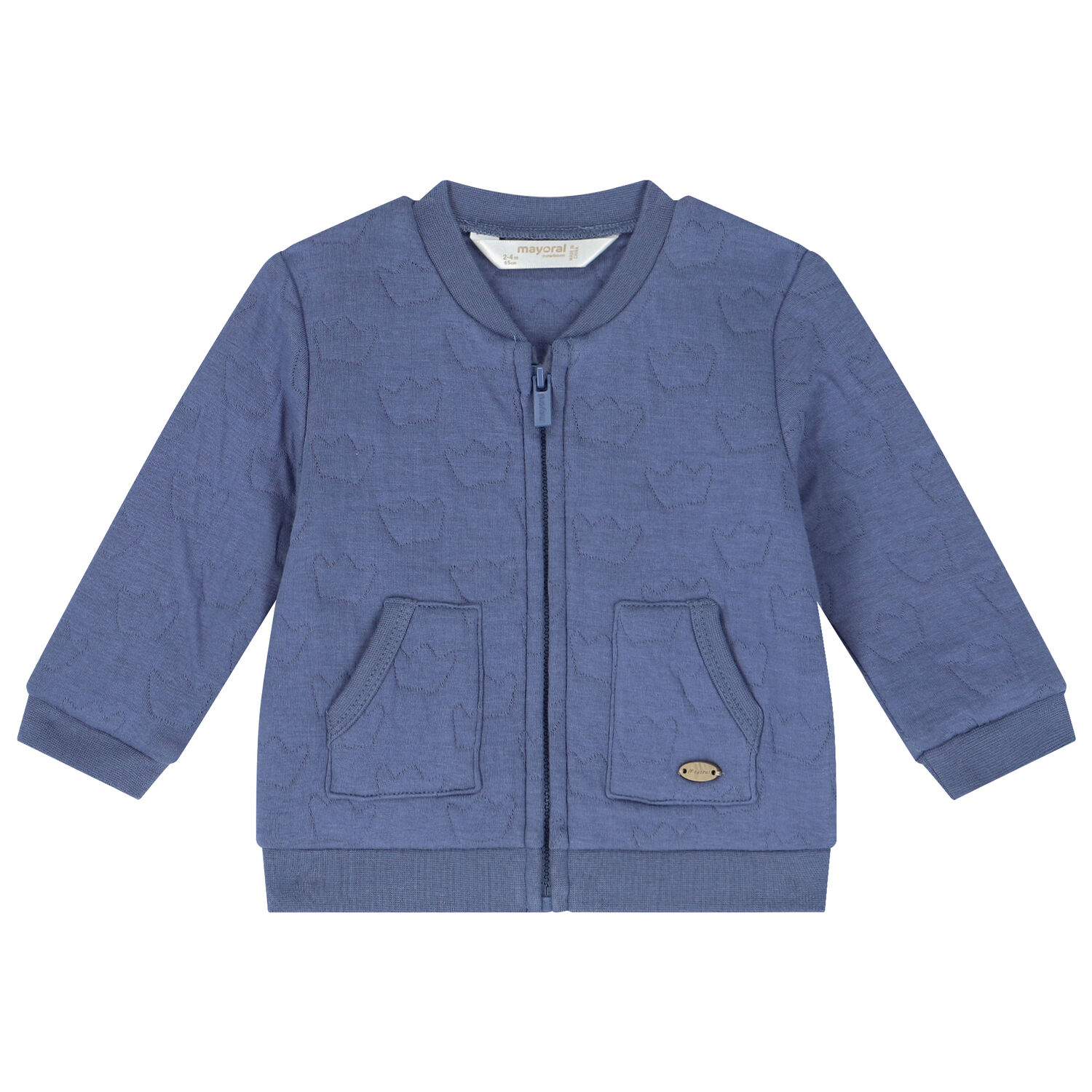 Baby Boys Blue & Ivory Tracksuit (3 Piece), 1, hi-res image number null