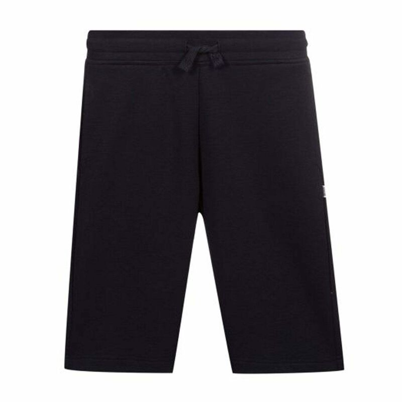 Boys Navy Blue & White Shorts & T-Shirt Set, 1, hi-res image number null
