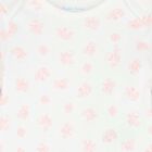 Baby Girls White & Pink Bodysuit, 1, hi-res