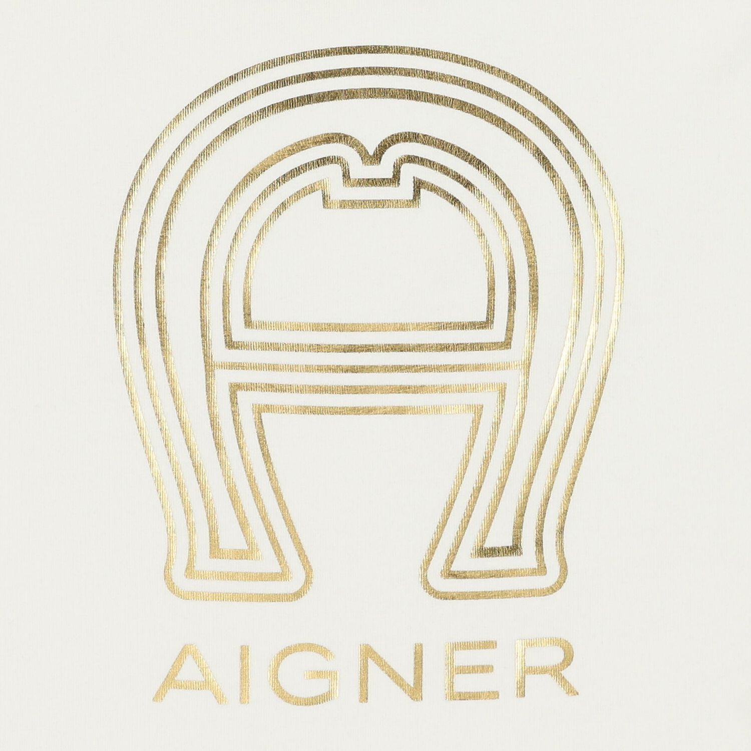 Ivory & Gold Logo Baby Nest, 1, hi-res