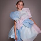 فستان بنات بطبعه الزهور متعدد الالوان, 1, hi-res