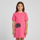 Girls Pink Logo Bag Dress, 1, hi-res
