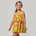 Girls Pink & Yellow Dress Set, 1, hi-res
