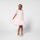 Girls Pink Embellished Tulle Dress, 1, hi-res