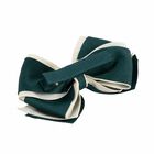 Girls Green Bow Hairclip, 3, hi-res