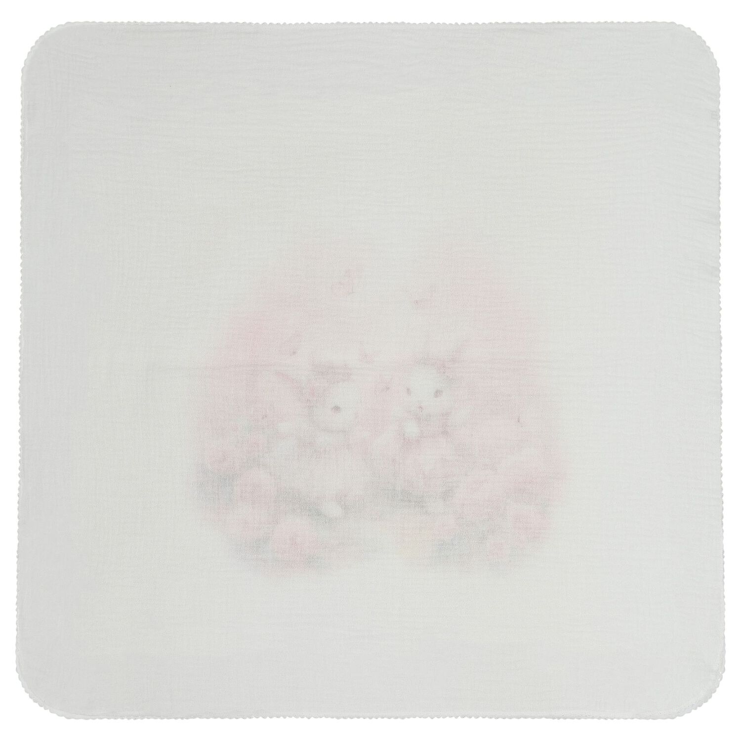 Baby Girl Ivory Bunny Muslin Swaddles ( 2-Pack ), 1, hi-res