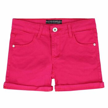 Girls Pink Core Shorts