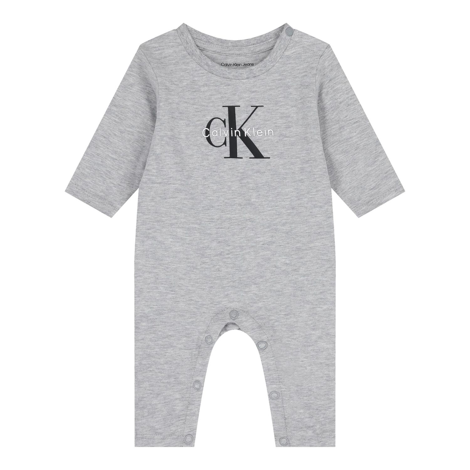 Baby Boys Grey Logo Babygrow Gift Set, 1, hi-res