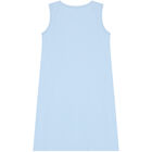 Girls Blue Logo Dress, 4, hi-res