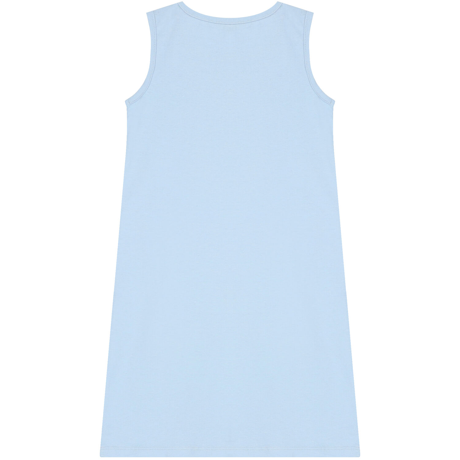 Girls Blue Logo Dress, 4, hi-res